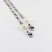 Cargar imagen en el visor de la galería, MASK HOLDER PERLAS CHUNKY PLATEADO