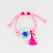 Cargar imagen en el visor de la galería, PULSERA BABY PINK OJO MAXI