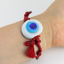 Cargar imagen en el visor de la galería, PULSERA ROJA OJO MAXI