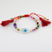 Cargar imagen en el visor de la galería, PULSERA KIRMIZI HAMSA